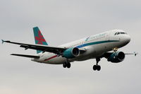 G-OOPT @ EGCC - First Choice A320 on approach for RW05L - by Chris Hall