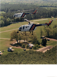 N38VA - Virginia State Police Aviation's BO-105's, N38VA with 'Sister Ship,' N39VA. - by Virginia State Police Aviation