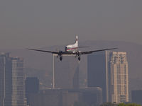 N103NA @ KSMO - N103NA on short final for RWY 21 - by Torsten Hoff