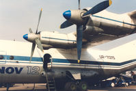 UR-11315 @ EHAM - Antonov Design Bureau , AN-12 , Schiphol , May 1996 - by Henk Geerlings
