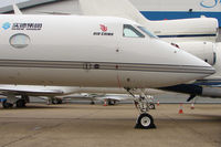 B-8096 @ EGGW - Air China's Gulfstream G450 at Luton - by Terry Fletcher