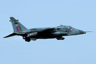 XX738 @ EGYC - fast and low over the barrier at the end of the Coltishall runway. - by Joop de Groot