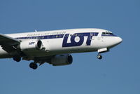 SP-LLD @ EBBR - Arrival of flight LO235 to RWY 02 - by Daniel Vanderauwera