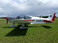 F-GMKE @ EGSN - Before being put on the UK register - by N-A-S