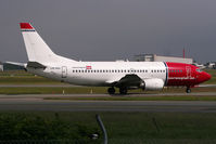 LN-KKG @ EKCH - Heading for departure