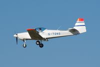 G-TONS @ EGSH - Landing at Norwich. - by Graham Reeve