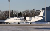 N441QX @ KRFD - DHC-8-400
