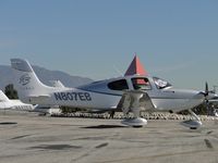 N807EB @ CCB - Parked north of Maniac Mike's Cafe - by Helicopterfriend