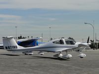 N971RD @ POC - Parked in transient parking - by Helicopterfriend