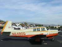 N6480Q @ SZP - 1967 Mooney M20F EXECUTIVE, Lycoming IO-360 200 Hp - by Doug Robertson