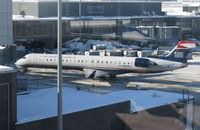 N923FJ @ KMSP - US Airways Express Bombardier CRJ-900 - by Kreg Anderson