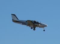 N36MJ @ KDAB - Raytheon G58 Baron landing at DAB. - by Kreg Anderson