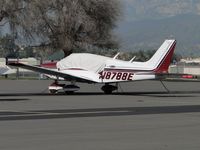 N8788E @ POC - Covered up, tied down and parked in Transient parking - by Helicopterfriend