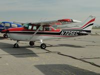 N725EC @ CNO - Parked in the area north of runway 26R and west of the Tower - by Helicopterfriend