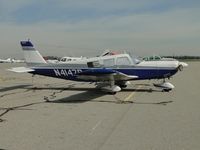 N4147R @ CNO - Parked in the area north of runway 26R and west of the Tower - by Helicopterfriend