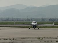 N108SM @ CNO - Just landed on runway 26 and is taxiing back to hanger - by Helicopterfriend
