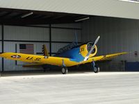 N13BT @ AJO - Parked in the hanger - by Helicopterfriend