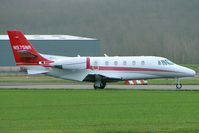 N575NR @ EGBW - 2008 Cessna 560XL, c/n: 560-5759 at Wellesbourne - by Terry Fletcher