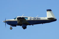 G-BKMA @ EGSC - Short final