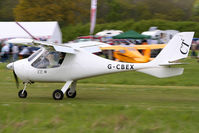 G-CBEX @ EGHP - Micro trade fair visitor