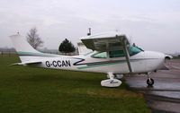 G-CCAN @ EGSV - Parked up next to G-OART PA23 - by N-A-S