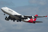 VH-OJJ @ YSSY - early rotate.  Re-position to MEL - by Bill Mallinson