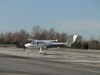 N418WZ @ CCB - Turning onto taxiway enroute to hanger - by Helicopterfriend