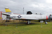 48-242 @ EGBE - North American F-86A Sabre, c/n: 151-43611 at Midland Air Museum