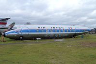 F-BGNR @ EGBE - Air Inter Vickers Armstrong Ltd VICKERS VISCOUNT 708, c/n: VW-35 - Restoration Project at Midland Air Museum