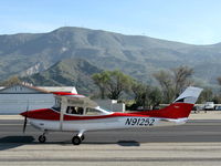 N91252 @ SZP - 1973 Cessna 182P SKYLANE, Continental O-470-S 230 Hp, a strikingly beautifully finished airplane, taxi - by Doug Robertson