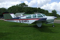 G-EHMJ @ EGSN - Parked