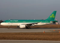 EI-EDS @ LSGG - Lining up rwy 05 for departure... - by Shunn311