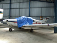 G-NINB @ EGSV - Damaged in high winds - by N-A-S