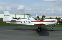 G-SKYC @ EGCJ - Arriving