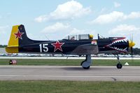 N721DS @ KOSH -  Nanchang CJ-6A [4032020] Oskosh~N 30/07/2008 - by Ray Barber
