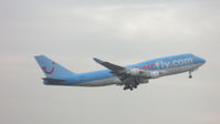 F-HSEX @ LFPO - Boeing 747-422 landing runway 06