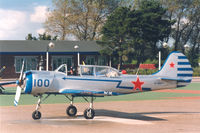 G-YAKI @ EHVB - Valkenburg Naval Airbase - by Henk Geerlings