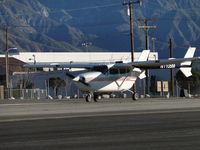 N110SM @ CCB - Starting take off roll westound - by Helicopterfriend