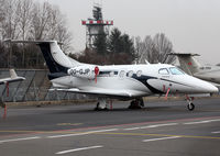 OO-GJP @ LSGG - Parked at the General Aviation area... - by Shunn311