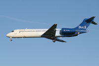 OH-BLJ @ EBBR - Arrival of flight KF801 to RWY 25L