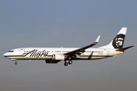 N317AS @ SEA - Landing on 34L - by Duncan Kirk