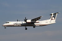N415QX @ SEA - Landing on 34L - by Duncan Kirk
