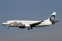 N786AS @ SEA - Landing on 34L - by Duncan Kirk