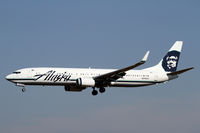 N319AS @ SEA - Landing on 34L - by Duncan Kirk