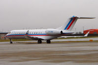 VP-BOK @ EGGW - 2001 Bombardier BD-700-1A10, c/n: 9101 at Luton base - by Terry Fletcher
