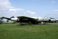 WJ636 @ EGUY - the end of the line. At the far side of RAF Wyton all wfu Canberras were robbed of all usable parts before being scrapped. - by Joop de Groot