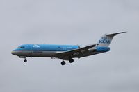 PH-WXA @ EGSH - Landing at Norwich. - by Graham Reeve