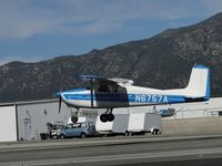 N6567A @ CCB - Landing on runway 24 - by Helicopterfriend