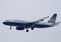 N411UA @ KORD - Airbus A320