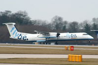 G-JECJ @ EGCC - flybe - by Chris Hall